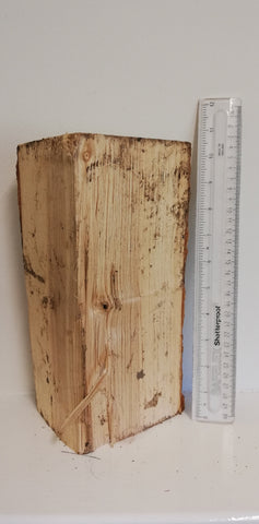 2 cubic metres of standard hardwood logs (10-11", or 25-28cm).